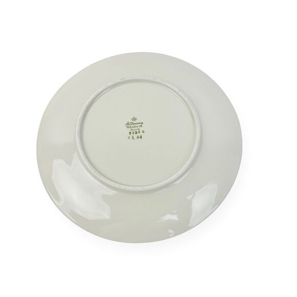 Seltmann Weiden Salad Plate Porcelain K Bavaria Purple Flowers Gold Trim 7.5" - Picture 3 of 7